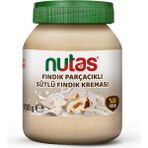 Nutas Fındık Parçacıklı Sütlü Fındık Kreması 700G - 1 kg