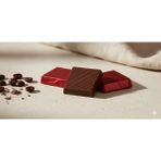 Nutat Kırmızı Sargılı Kalın Kare Çikolata – Fındık Kremalı & Parçacıklı 500 GR.