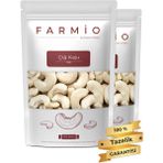 Nutbite Çiğ Kaju 1kg - Taptaze Mahsül - Yağsız Tuzsuz Doğal Hafif Atıştırmalık Kuruyemiş - 1 kg