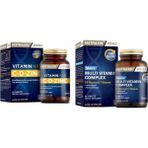 Nutraxin 1000 Mg C VITAMINI,1000 Iu D Vitamini ve 10 Mg Çinko (Vitamin Max)+ Multivitamin Erkek 60 Tablet - Sade