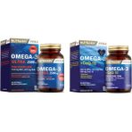Nutraxin 2'li Balık Yağı Set - Omega-3 Ultra 2500 Mg 30 Kapsül + Koenzim Q10 Içeren Omega-3 +Coq-10 60 Kapsül