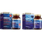 Nutraxin 2'li Balık Yağı Set - Omega-3 Ultra 2500 Mg Balık Yağı 30 Yumuşak Kapsül + Omega-3 2000 Mg Balık Yağı 60 Yumuşak Kapsül