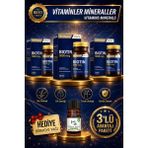 Nutraxin 3 Adet Biotin 5000 Mcg 30 Adet Tablet Saç Vitamini + Hediye Biberiye Yağı