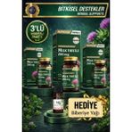 Nutraxin 3 Adet Milk Thistle (Deve Dikeni) 200MG Ekstresi Içeren 60 Adet Tablet+Hediye Biberiye Yağı
