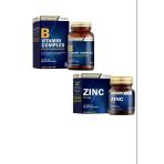 Nutraxin B Vitamin Complex 60 Tablet +Nutraxin Zinc Sulphate 15 Mg 100 Tablet