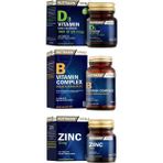 Nutraxin B Vitamini 60 Tablet + D3 Vitamini 1000 Iu 120 Tablet + Çinko 15 Mg 100 Tablet