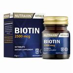 Nutraxin Biotin 2500 mcg İçeren 50 Tablet