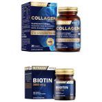 Nutraxin Bıotın 5000 Mcg 30 Tablet+Tip 1 ve Tip 3 Hidrolize Içeren 30 Tablet