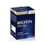Nutraxin Biotin 5000 Mcg 50 Tablet