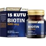 Nutraxin Biotin 5000 Mg 30 Tablet 15 Adet