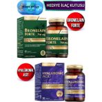 Nutraxin Bromelain Forte 60 Tablet + Nutraxin Hyaluronik Asit 30 Tablet