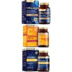 Nutraxin C Vitamini 1000 Mg 30 Tablet, Vitamin Max C-D-Zinc 60 Tablet, Beauty Collagen Gold 30 Tablet - --