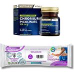 Nutraxin Chromium 90 Tablet + Doctor Silver Ion 12’li Perine Temizleme Mendili
