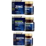 Nutraxin Çinko 15 Mg 100 Tablet + Biotin 5000 Mcg 30 Tablet + Selenium 100mcg 100 Tablet - Sade