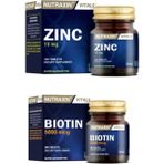 Nutraxin Çinko 15 mg 100 Tablet + Biotin 5000 mcg 30 Tablet