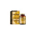Nutraxin Collagen Complex Tablet | 5 Tip Kolajen (Tip I, II, III, V, X) + Hyalüronik Asit, Elastin, C Vitamini | Şeker ve Gluten İçermez | 90 Tablet