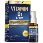 Nutraxin D3 Vitamini 1000 IU 30 ml Sprey