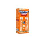 Nutraxin Effervescent Vitamin C-D-Zinc – 1000 mg C Vitamini, 400 IU D3 ve 10 mg Çinko İçeren Portakal Aromalı Efervesan Tablet – 30 Tablet – Vegan