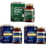 Nutraxin Ginkgo Biloba 60 Tablet + Vitamin Max (C,D,Zinc) 60 Tablet X2 Adet