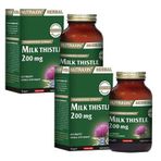 Nutraxin Herbal Milk Thistle 200 mg 2x60 Kapsül