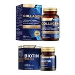 Nutraxin Hidrolize 30 Tablet+Selenyum Takviyesi 100 Mcg 100 Tablet+Biotin Takviyesi 5000MCG 30 Tablet