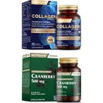 Nutraxin Hidrolize Hyaluronic Acid 30 Tablet + Cranberry (Turna Yemişi Ekstresi) 500 Mg 60 Tablet