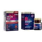 Nutraxin Iron Max 17 mg 30 Tablet + B12 Vitamin 1000 mcg 60 Tablet