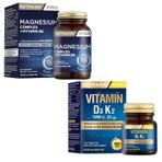 Nutraxin Magnesium Complex 60 Tablet + Vitamin D3 K2 120 Tablet