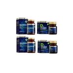 Nutraxin Magnezyum Takviyesi 250 Mg 60 Tablet X2 Adet + D3 Vitamini 1000 Iu 120 Tablet X2 Adet