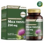 Nutraxin Milk Thistle 200 mg 60 Tablet 10 Adet