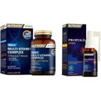 Nutraxin Multivitamin & Mineral Complex For Men 60 Tablet + Propolis Boğaz Spreyi 30 Ml - --