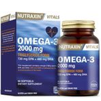 Nutraxin Omega 3 2000mg Takviye Edici Gıda