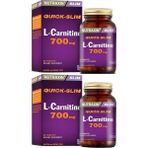 Nutraxin Quick Slim L-Carnitine 700 mg 2x60 Kapsül