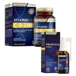 Nutraxin Sambucus C-D Vitamini Çinko 20 Tablet + Nutraxin Propolis 30 ml Sprey