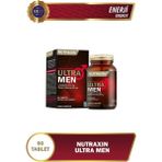 Nutraxin Ultra Men 60 Tablet - L-Arjinin, Ginseng, Zencefil, Demir Dikeni, Tarçın İçeren Enerji Desteği