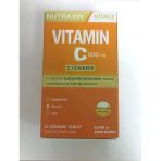 Nutraxin Vitamin C 500 Mg Çiğneme Tableti