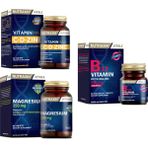 Nutraxin Vitamin Max C d Zinc 60 Tablet + B12 Vitamini 60 Dilaltı Tableti + Magnezyum 250mg 60 Tablet