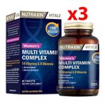 Nutraxin Women's Multivitamin Complex 3x60 Tablet