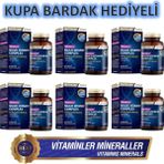 Nutraxin Women's Multivitamin Mineral Complex 60 Tablet 6 Adet Kupa Bardak Hediyeli