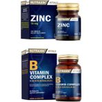 Nutraxin Zinc 15 Mg 100 Tablet + B Vitamin Complex 60 Tablet - Sade