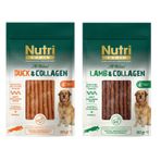 Nutri Canin 2 Çeşit Karma Kolajenli Tahılsız Köpek Et Ödülü 80 Gr. X 2 Adet
