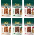 Nutri Canin 3 Çeşit Karma Kolajenli Tahılsız Köpek Et Ödülü 80 Gr. X 6 Adet