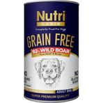 Nutri Canin 400Gr %92 Yaban Domuz Etli Tatlı Patatesli HipoAlerjenik Tahılsız 1Adet Yaş Köpek Maması