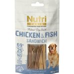 Nutri Canin 80 gr Chicken Fish Sandwich Köpek Ödülü