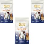 Nutri Canin Dental Twist Ördekli Diş Sağlığı 3x120 gr Köpek Ödülü