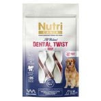 Nutri Canin Dental Twist S-M 80 gr Sığır Etli Diş Sağlığı Köpek Ödülü