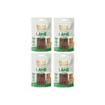 Nutri Canin Lamb Strıpes 4 Adet %94 Kuzulu Köpek Ödülü 80 gr - Kahverengi