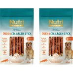 Nutri Canin Ördek Eti Sargılı Kolajen Çubuk Tahılsız Köpek Et Ödülü 80 Gr. X 2 Adet