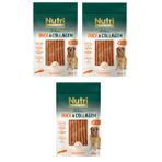 Nutri Canin Ördek Etli ve Kolajenli Tahılsız Köpek Et Ödülü 80 Gr. X 3 Adet
