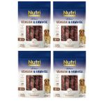 Nutri Canin Rawhide Geyik Eti Sargılı Kemik Köpek Ödülü 120 Gr. X 4 Adet